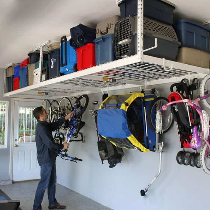 Overhead Garage Storage Racks