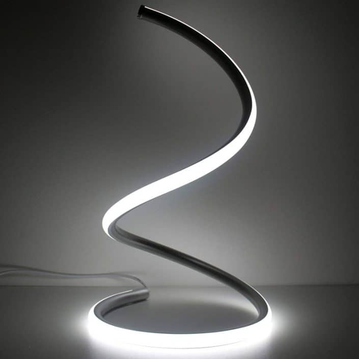 Spiral-LED-Table-Lamp