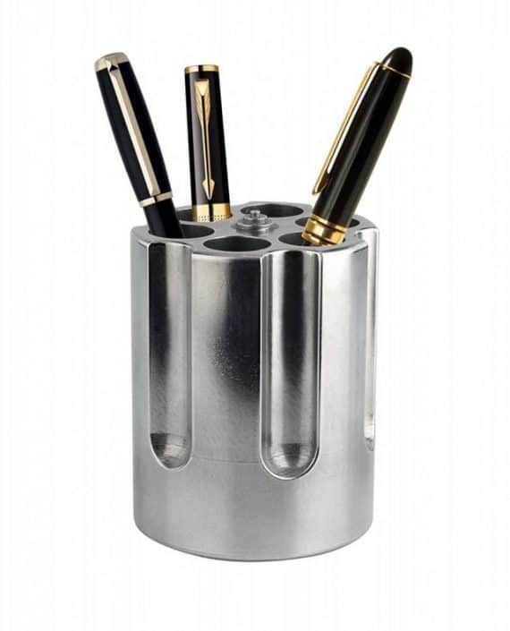 Gun Cylinder Pen Holder