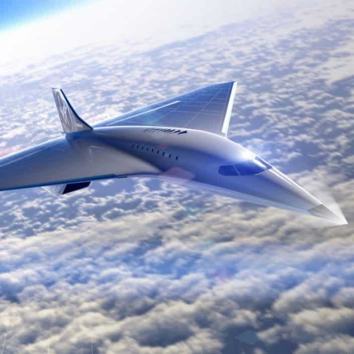 virgin galactic supersonic jet