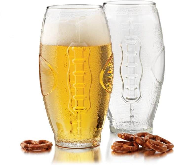 Football Shaped Beer Glass