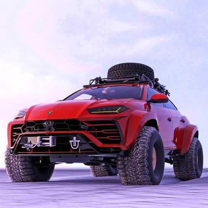 Lamborghini Urus Artic Truck 3