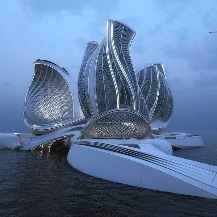 Ocean Cleaning Megastructure Concept