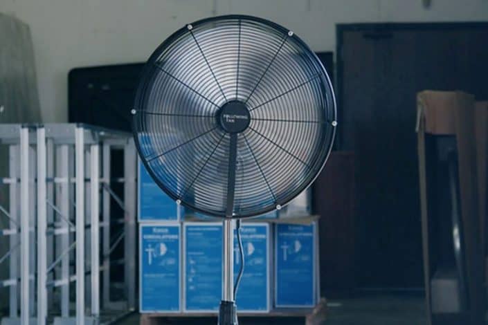 Robotic Person Tracking Floor Fan