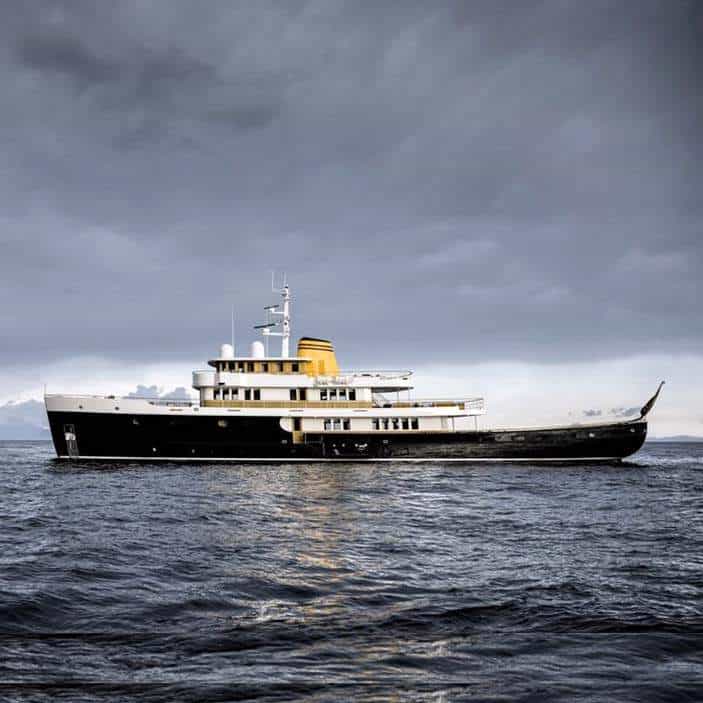 Steamship Inspired Explorer Yacht