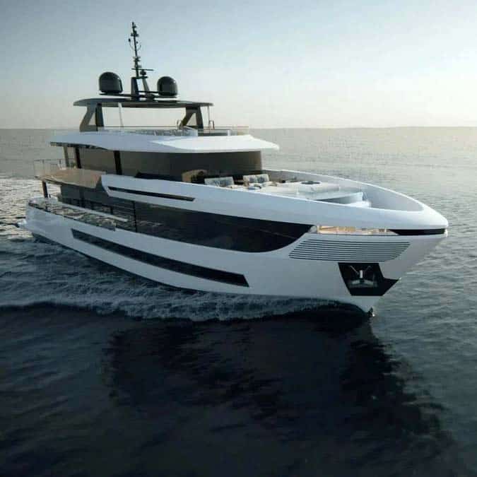 The Mangusta Oceano 39 Superyacht