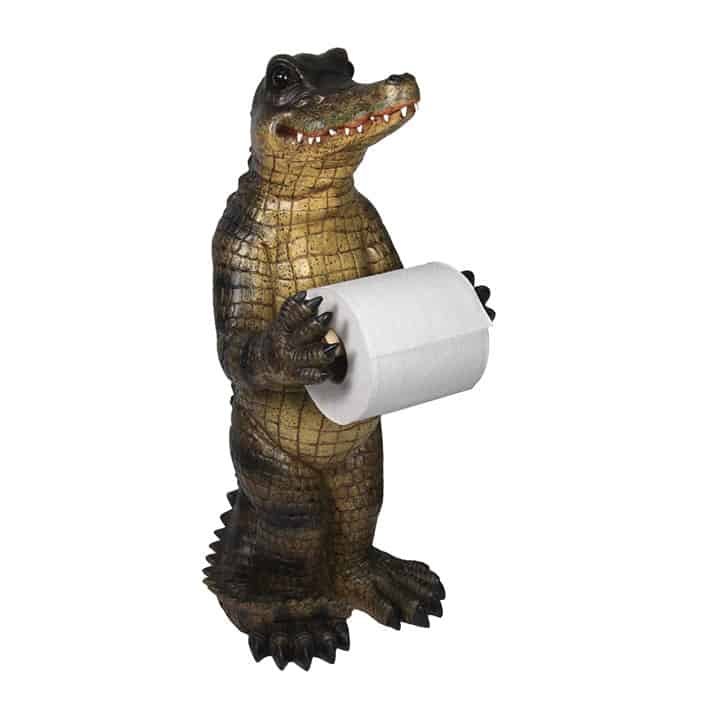 Alligator Toilet Paper Holder