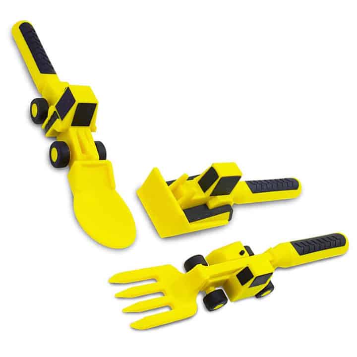 Construction Tools Eating Utensils