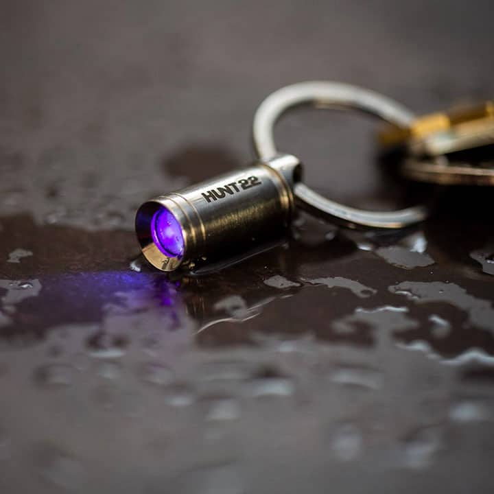 Hunt22 Edc Titanium Uv Flashlight