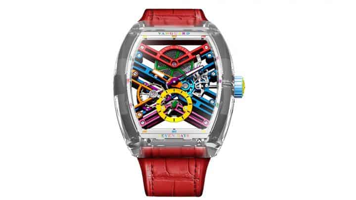 Vanguard Skeleton Sapphire Watch