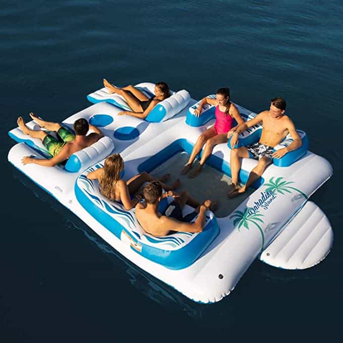 Giant 7 Person Inflatable Raft