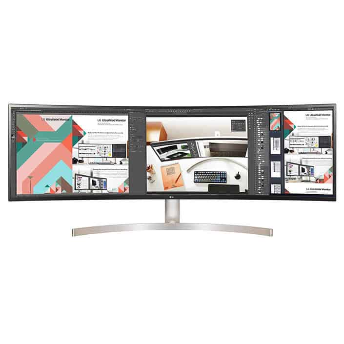 Lg 49 Inch Dqhd Ips Curved Monitor