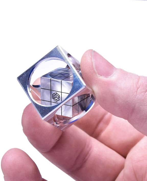 Machined Aluminum Turners Cube