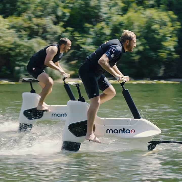 Manta Hydrofoil E Bike Water Bicycle