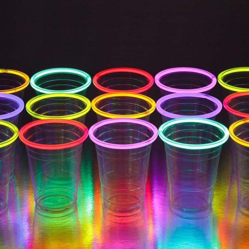 Glowing Rim Party Cups