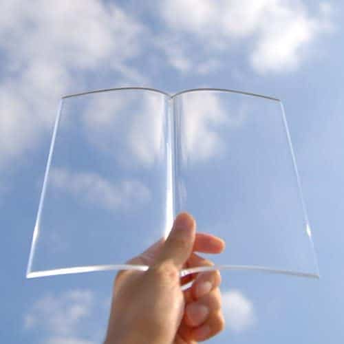 Clear Acrylic Book Weight