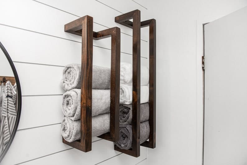 Farmhouse Style Towel Racks