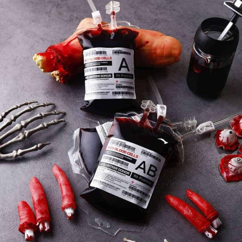 Halloween Blood Bag Drink Pouches4