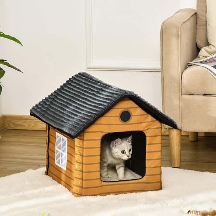 Pawhut Heated Kitty House Dog Shelter.jpg