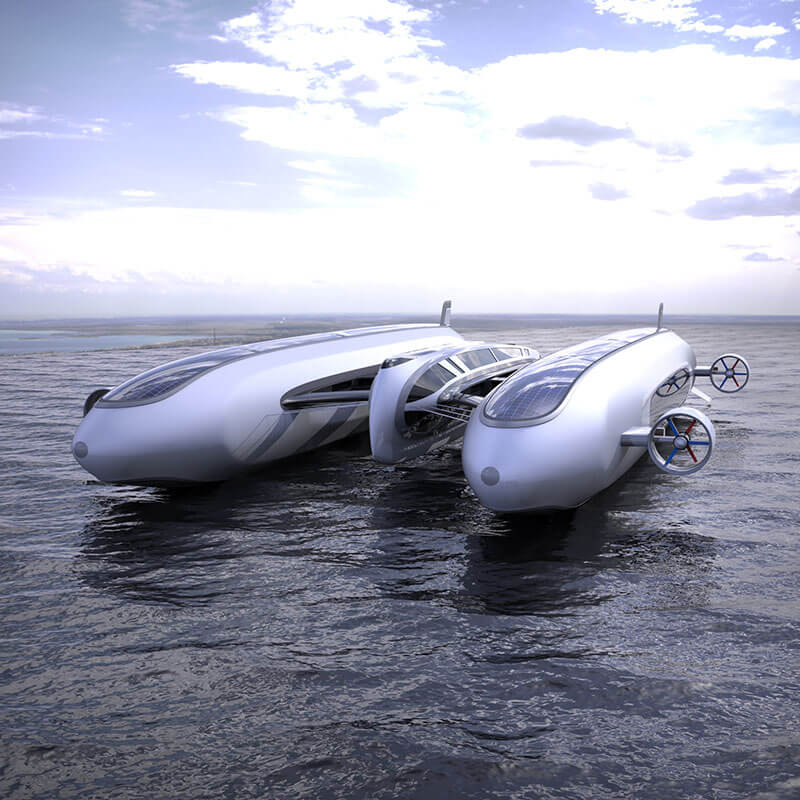 Helium Powered Flying Superyacht