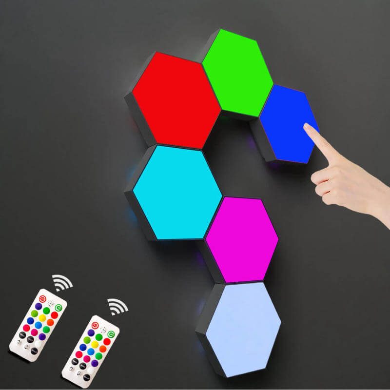 Remote Control Hexagon Touch Lighting System.jpg