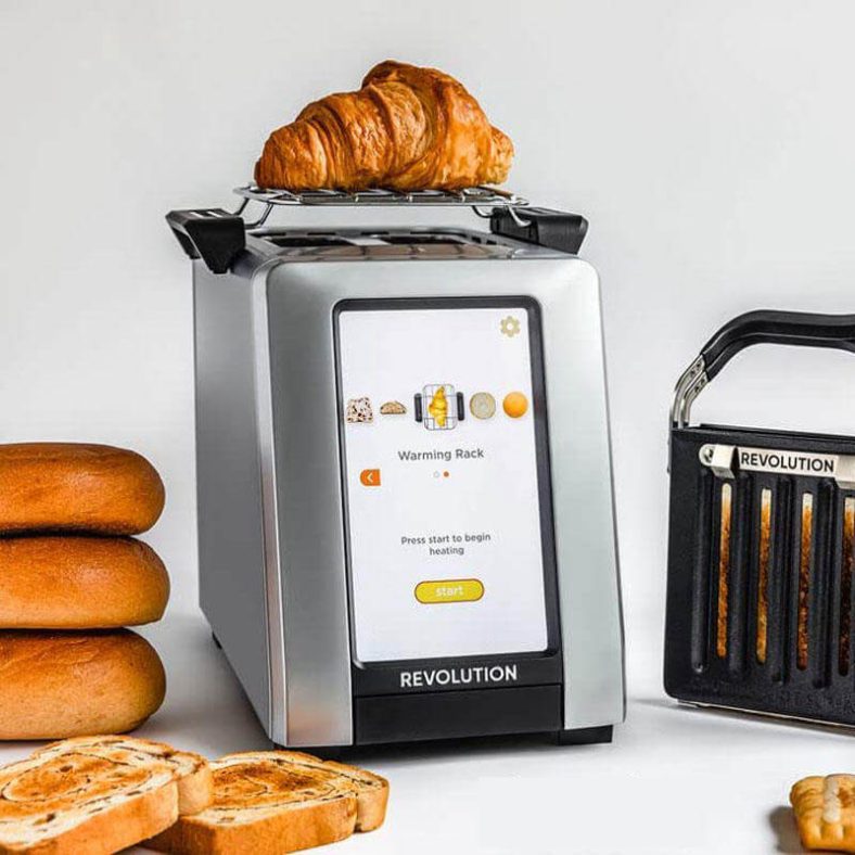 revolution toaster with touch screen