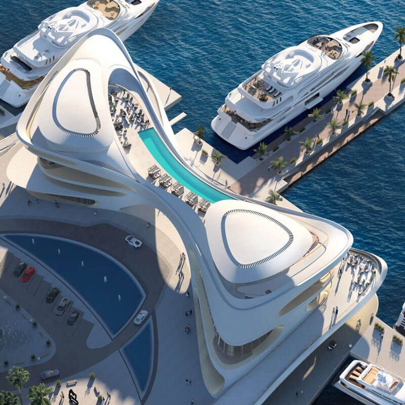 Saudi Arabia's New Triple Bay Yacht Club