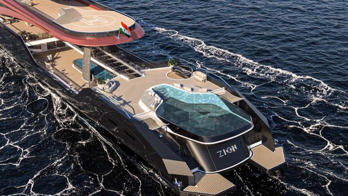 Zion Megayacht is a Black Hole Inspired Superyacht 3.jpg