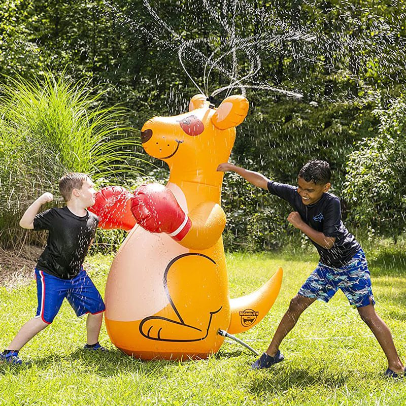 Giant Kangaroo Sprinkler Punching Bag2