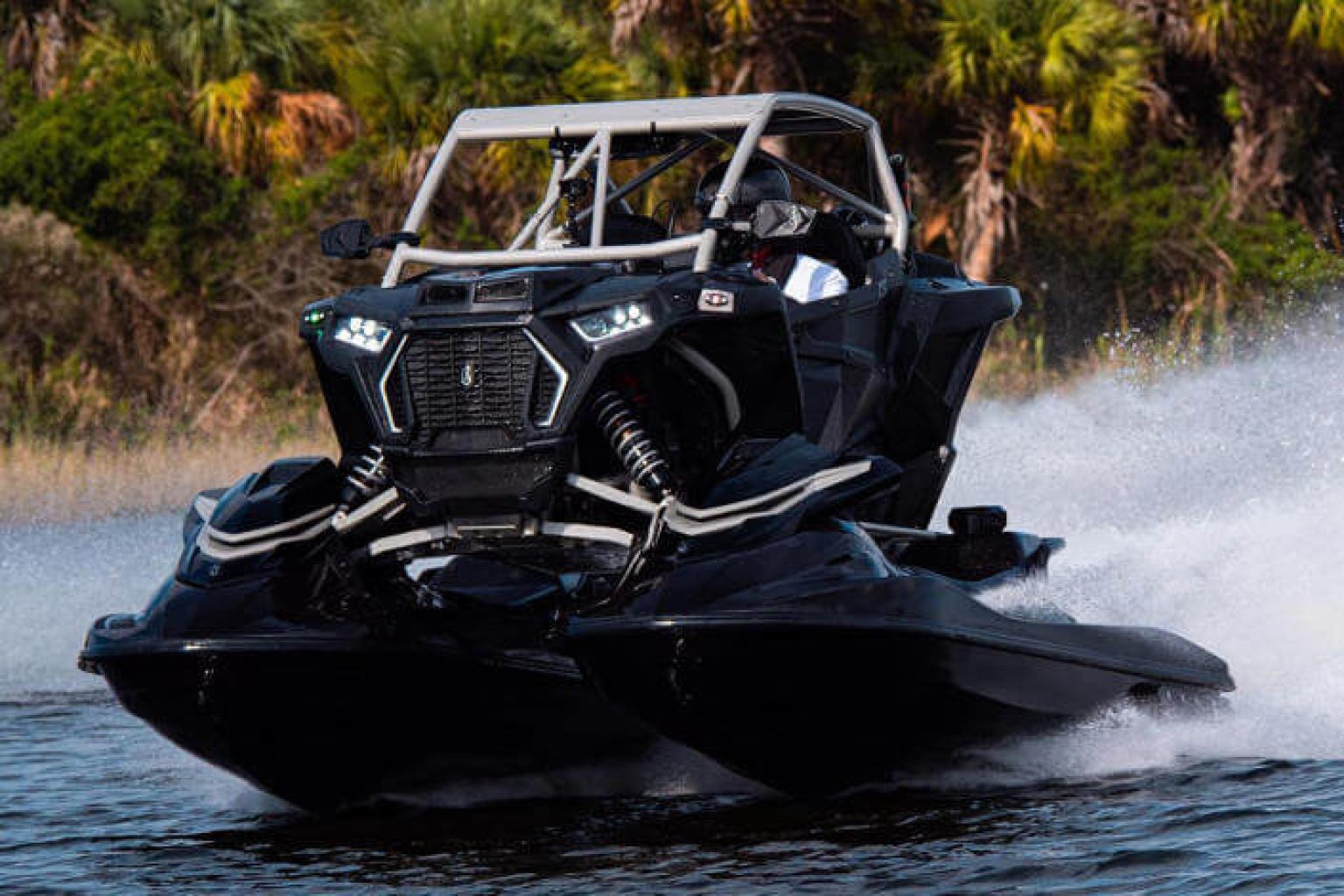 Shadow Six Racing Typhoon AUV is a Bizarre Combination of a UTV and Jet ...