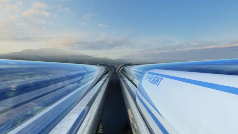 Hyperloop Train System