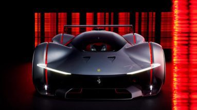 Ferrari Vision Gran Turismo is a 1300 hp Single-Seater Virtual Concept