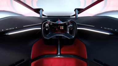 Ferrari Vision Gran Turismo is a 1300 hp Single-Seater Virtual Concept