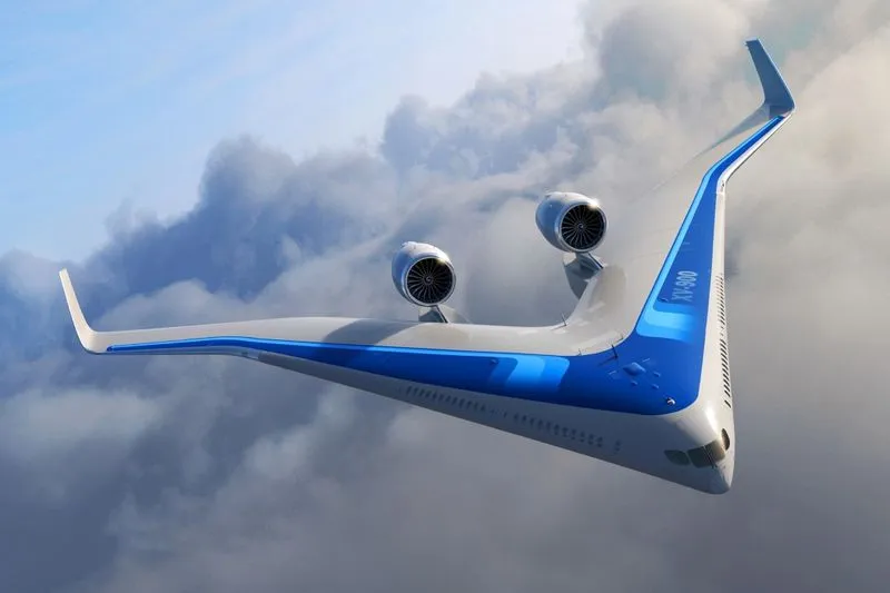 Flying Wing Concept By KLM 3