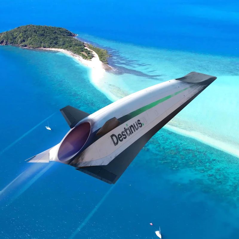 Hypersonic Hydrogen Powered Jet