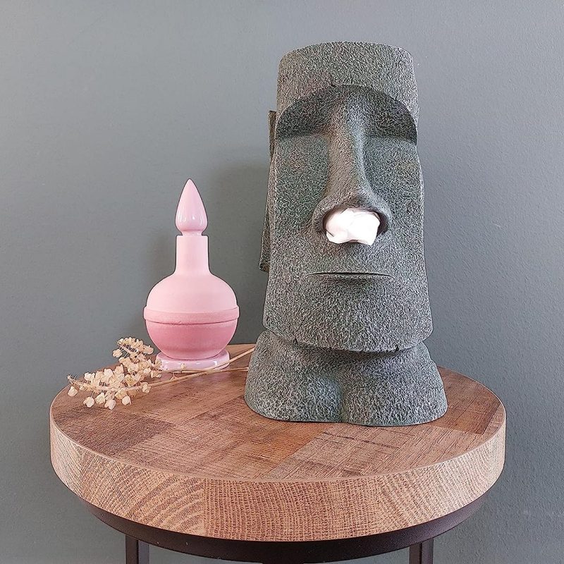 Moai Tissue Box Holder 3