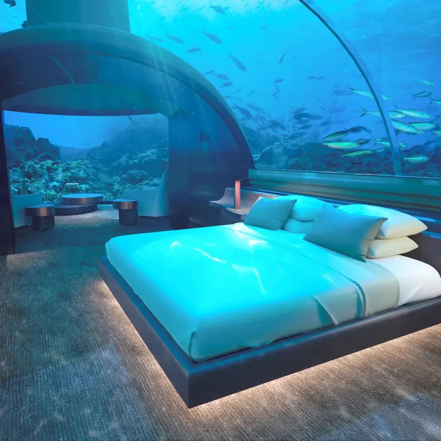 The Muraka Hotel in the Maldives Offers Guest an Above and Below Water ...