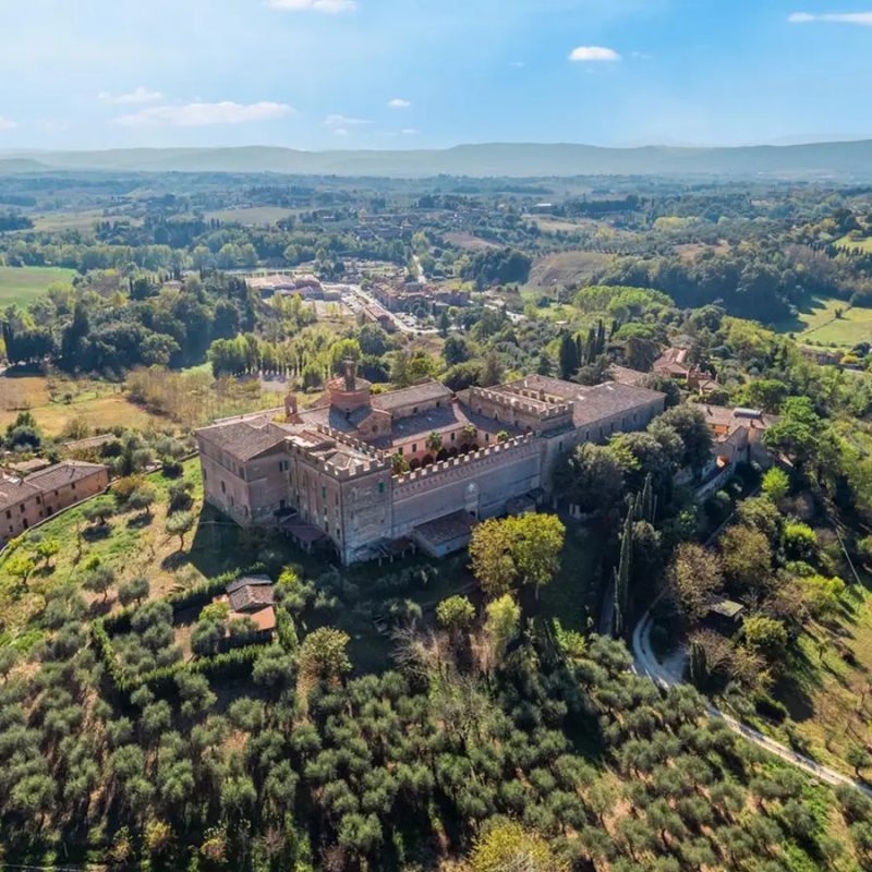 Ancient Monastery In Tuscany