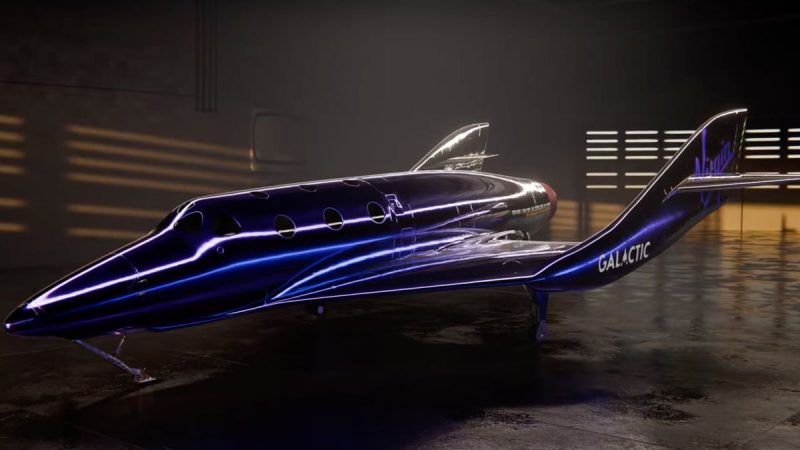 Virgin galactic delta spaceship 2